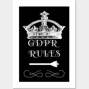 GDPR Rules Posters and Art